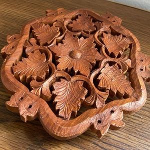 Boho Wooden Trivet
